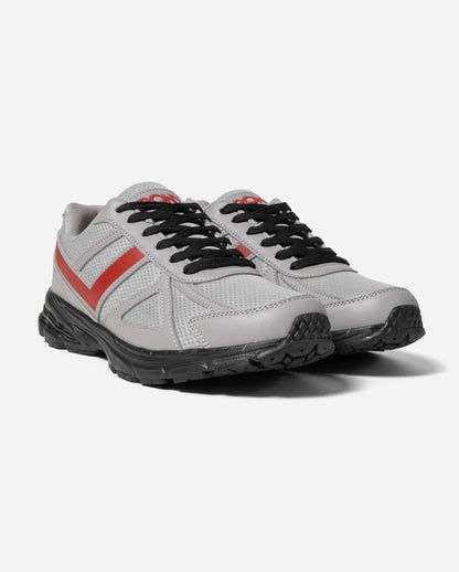 GREY/RED
